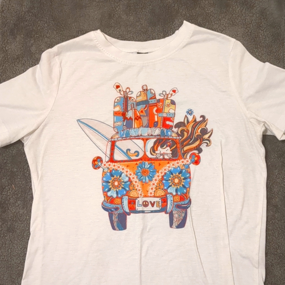 Unity car and floral print